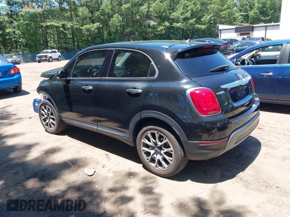 2017 FIAT 500X Trekking with VIN ZFBCFYCB5HP524404, listed as a IAAI auction lot 42542231 with 86,093 mi miles and . Bid and sale history available at DreamBid. Image 3.