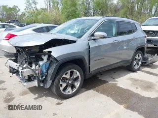2021 Jeep Compass Limited с VIN 3C4NJDCB8MT553379, выставлен на аукционе IAAI как лот 41981662 с пробегом 83 361 миль миль и . История ставок и продаж доступна на DreamBid. Изображение 2.