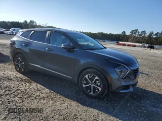 2024 Kia Sportage EX with VIN 5XYK33DF4RG211144, listed as a Copart auction lot 44228745 with 12,297 mi miles and Salvage Title. Bid and sale history available at carsss.com. Image 4.