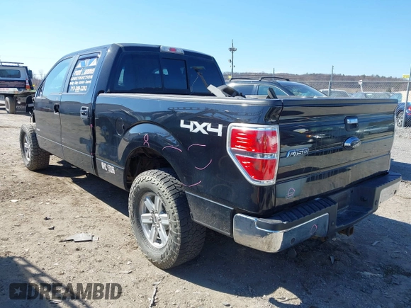 2012 Ford F-150 XL with VIN 1FTFW1ETXCFB11531, listed as a IAAI auction lot 41710325 with 167,337 mi miles. Bid and sale history available at carsss.com. Image 3.