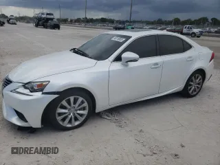 2016 Lexus IS 200t with VIN JTHBA1D26G5024628, listed as a Copart auction lot 60018805 with 88,294 mi miles and Salvage title. Bid and sale history available at DreamBid. Image 1.