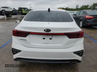 2021 Kia Forte LXS with VIN 3KPF24ADXME308805, listed as a Copart auction lot 59344255 with 60,854 mi miles and Salvage title. Bid and sale history available at DreamBid. Image 6.