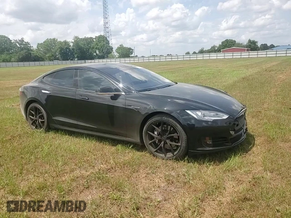 2014 Tesla Model S 60 with VIN 5YJSA1S16EFP50982, listed as a Copart auction lot 54426015 with 76,515 mi miles and Salvage title. Bid and sale history available at DreamBid. Image 13.
