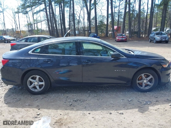 2016 Chevrolet Malibu LS with VIN 1G1ZB5ST3GF204541, listed as a IAAI auction lot 41880728 with 192,872 mi miles. Bid and sale history available at carsss.com. Image 12.