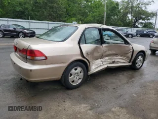 2002 Honda Accord EX z VIN 1HGCG16502A054396, wystawiony jako Copart lot #57170895 z przebiegiem 62 744 mil mil oraz Szkoda całkowita • Salvage title. Historia ofert i sprzedaży dostępna na DreamBid. Obrazek 3.