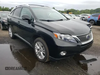 2010 Lexus RX 450h with VIN JTJBC1BA5A2402093, listed as a Copart auction lot 60424605 with 190,543 mi miles and Clean title. Bid and sale history available at DreamBid. Image 4.