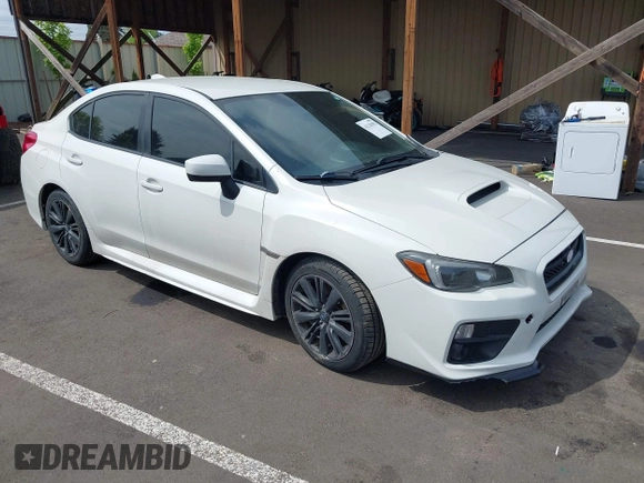 2015 Subaru WRX z VIN JF1VA1A68F9805444, wystawiony jako IAAI lot #42128585 z przebiegiem 86 600 mil mil oraz . Historia ofert i sprzedaży dostępna na DreamBid. Obrazek 1.