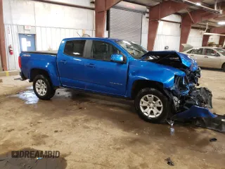2021 Chevrolet Colorado 4WD LT with VIN 1GCGTCEN7M1175387, listed as a Copart auction lot 53794615 with Not provided miles and Non repairable. Bid and sale history available at DreamBid. Image 4.