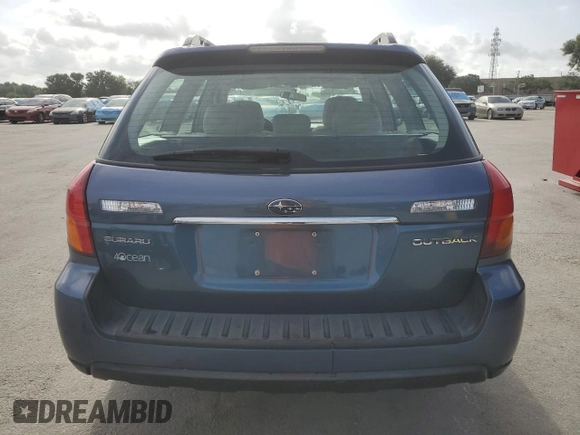 2006 Subaru Legacy Outback with VIN 4S4BP61C467352218, listed as a Copart auction lot 60856035 with 133,643 mi miles and Non repairable. Bid and sale history available at DreamBid. Image 6.