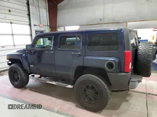 2007 Hummer H3 SUV with VIN 5GTDN13E478117021, listed as a Copart auction lot 75797694 with 157,256 mi miles and Salvage Title. Bid and sale history available at carsss.com. Image 2.
