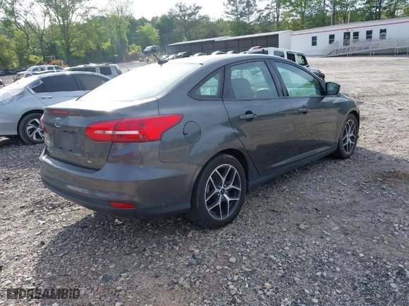 2017 Ford Focus SEL with VIN 1FADP3H22HL305908, listed as a IAAI auction lot 42084489 with 94,757 mi miles. Bid and sale history available at carsss.com. Image 4.