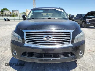 2014 Infiniti QX80 with VIN JN8AZ2NEXE9064208, listed as a Copart auction lot 57646125 with 181,361 mi miles and Clean title. Bid and sale history available at DreamBid. Image 5.