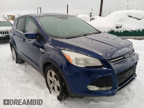 2014 Ford Escape SE with VIN 1FMCU9G90EUD25513, listed as a Copart auction lot 44211815 with 129,376 mi miles and Salvage Title. Bid and sale history available at DreamBid. Image 4.