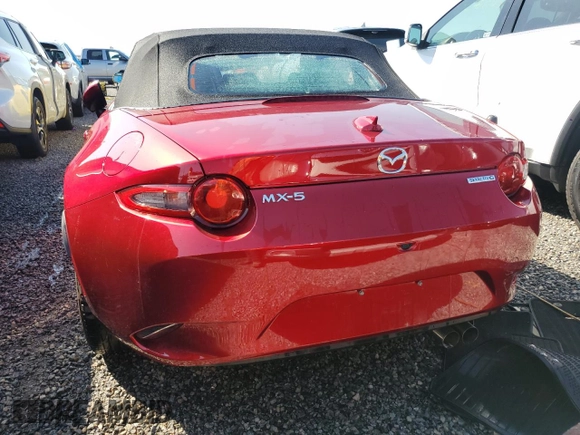 2021 Mazda MX-5 Miata Grand Touring with VIN JM1NDAD79M0451182, listed as a Copart auction lot 73790354 with Not provided miles and Non repairable. Bid and sale history available at DreamBid. Image 6.
