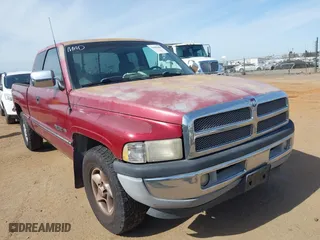 1996 Dodge Ram 1500 with VIN 1B7HC13Z8TJ139978, listed as a IAAI auction lot 41689489 with 211,671 mi miles. Bid and sale history available at carsss.com. Image 1.