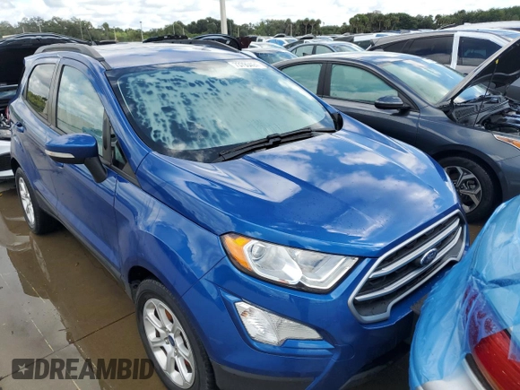 2021 Ford EcoSport SE with VIN MAJ3S2GE3MC456492, listed as a Copart auction lot 73793424 with Not provided miles and Non repairable. Bid and sale history available at DreamBid. Image 5.