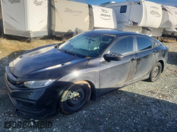 2021 Honda Civic Sport with VIN 2HGFC2F84MH008244, listed as a Copart auction lot 87156854 with 78,623 mi miles and Salvage Title. Bid and sale history available at DreamBid. Image 1.