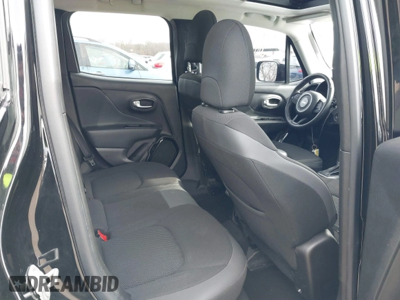 2018 Jeep Renegade Latitude with VIN ZACCJBBB1JPJ07734, listed as a IAAI auction lot 41615042 with 60,675 mi miles and . Bid and sale history available at carsss.com. Image 8.