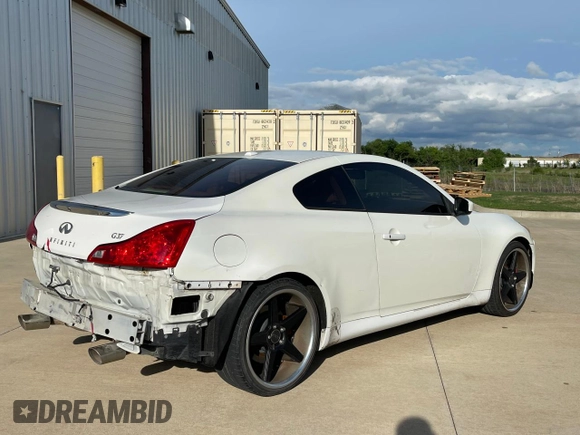 2008 Infiniti G37 Coupe Journey with VIN JNKCV64E48M103884, listed as a Copart auction lot 55533125 with 149,434 mi miles and Clean Title. Bid and sale history available at carsss.com. Image 4.