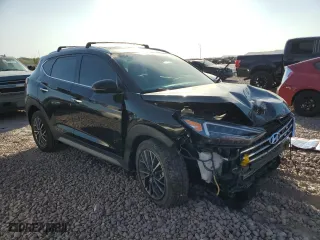 2021 Hyundai Tucson Limited with VIN KM8J33AL9MU325620, listed as a Copart auction lot 43447615 with 61,477 mi miles and Salvage Title. Bid and sale history available at carsss.com. Image 4.