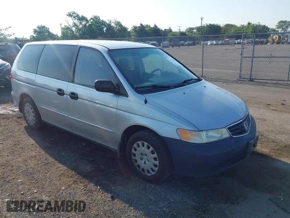 2004 Honda Odyssey LX with VIN 5FNRL18534B007617, listed as a IAAI auction lot 42687524 with 220,079 mi miles and . Bid and sale history available at DreamBid. Image 1.