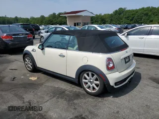 2012 MINI Convertible S с VIN WMWZP3C57CT249682, выставлен на аукционе Copart как лот 60535295 с пробегом 135 298 миль миль и Чистый • Clean title. История ставок и продаж доступна на DreamBid. Изображение 2.