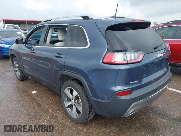 2020 Jeep Cherokee High Altitude with VIN 1C4PJLDN5LD636199, listed as a IAAI auction lot 42086834 with 66,101 mi miles and . Bid and sale history available at DreamBid. Image 3.