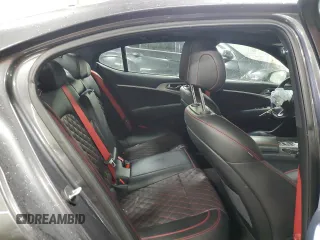 2022 Genesis G70 3.3T с VIN KMTG54TE7NU084124, выставлен на аукционе Copart как лот 50022085 с пробегом 22 338 миль миль и Списание • Salvage title. История ставок и продаж доступна на DreamBid. Изображение 10.