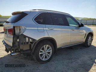 2014 BMW X5 xDrive35i with VIN 5UXKR0C55E0H23681, listed as a Copart auction lot 52183885 with 142,290 mi miles and Salvage Title. Bid and sale history available at carsss.com. Image 3.