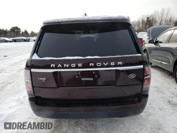 2020 Land Rover Range Rover P525 HSE с VIN SALGS2SE1LA569833, выставлен на аукционе Copart как лот 44838835 с пробегом 38 286 миль миль и Чистый • Clean title. История ставок и продаж доступна на DreamBid. Изображение 6.