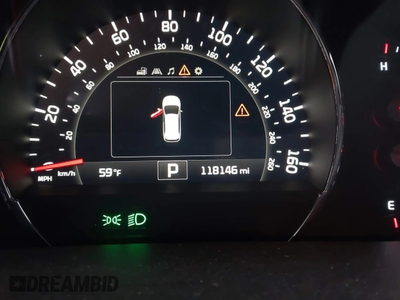 2017 Kia Sorento LX with VIN 5XYPG4A35HG215342, listed as a IAAI auction lot 40875287 with 118,146 mi miles. Bid and sale history available at carsss.com. Image 15.
