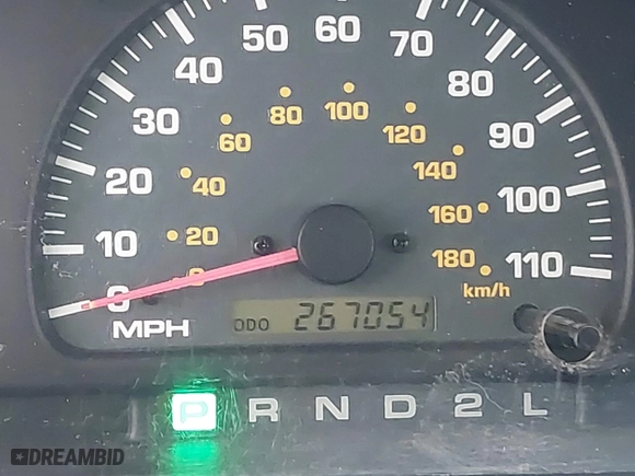 1999 Toyota 4Runner SR5 with VIN JT3HN86RXX0232435, listed as a IAAI auction lot 41473618 with 267,054 mi miles. Bid and sale history available at carsss.com. Image 16.