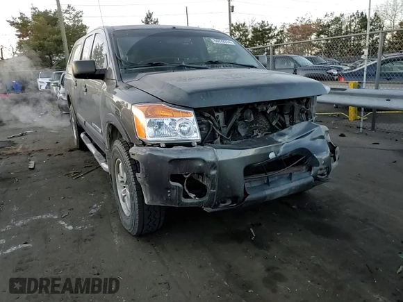 2012 Nissan Titan S with VIN 1N6AA0EC0CN325059, listed as a Copart auction lot 84828374 with 148,856 mi miles and Salvage Title. Bid and sale history available at carsss.com. Image 11.