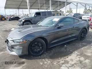 2018 Ford Mustang EcoBoost with VIN 1FA6P8TH1J5176443, listed as a IAAI auction lot 41778053 with 50,708 mi miles and . Bid and sale history available at carsss.com. Image 17.