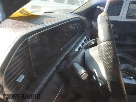 2021 Mercedes-Benz GLE 53 AMG with VIN 4JGFB6BE3MA502996, listed as a Copart auction lot 46357925 with Not provided miles and Salvage title. Bid and sale history available at DreamBid. Image 9.