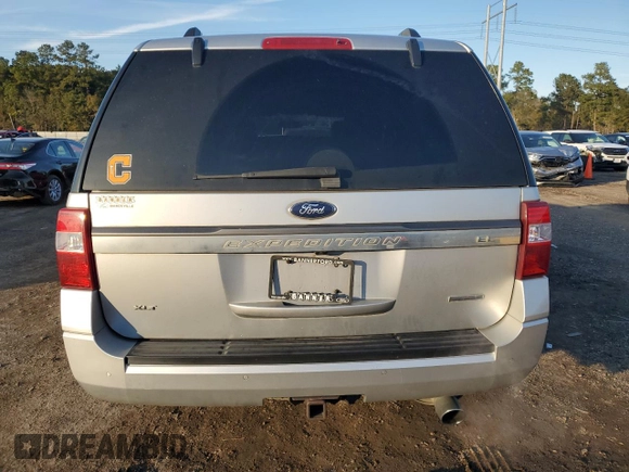 2016 Ford Expedition EL XLT with VIN 1FMJK1HT2GEF33561, listed as a Copart auction lot 84076944 with 150,468 mi miles and Salvage Title. Bid and sale history available at carsss.com. Image 6.