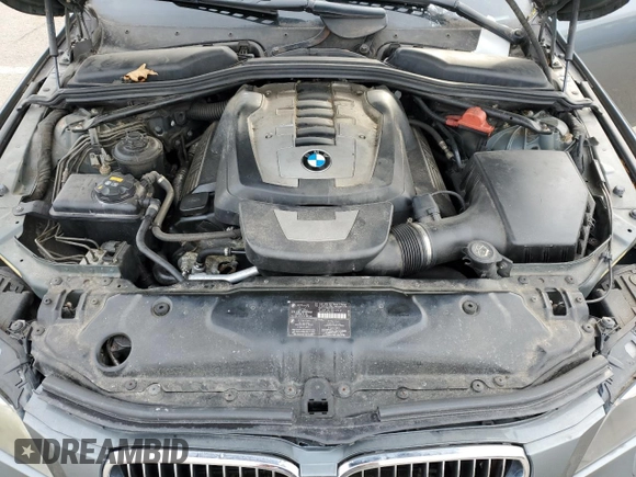 2007 BMW 5 Series 550i with VIN WBANB53507CP06606, listed as a Copart auction lot 50882285 with 127,910 mi miles and Clean Title. Bid and sale history available at DreamBid. Image 11.