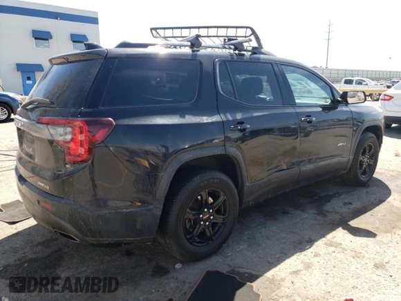 2021 GMC Acadia AT4 with VIN 1GKKNLLS1MZ208239, listed as a Copart auction lot 49716145 with 80,791 mi miles and Salvage Title. Bid and sale history available at carsss.com. Image 3.