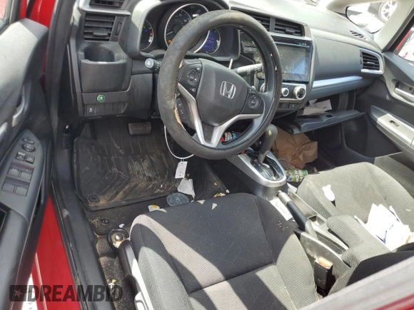 2016 Honda Fit EX with VIN JHMGK5H7XGX013605, listed as a Copart auction lot 53618305 with 46,273 mi miles and Salvage Title. Bid and sale history available at DreamBid. Image 8.