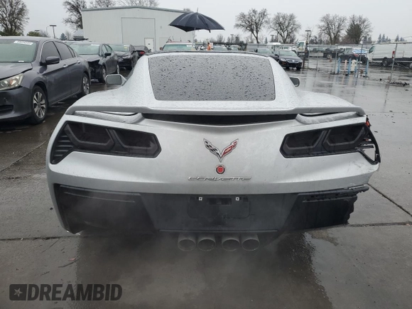 2015 Chevrolet Corvette 1LT with VIN 1G1YB2D73F5121447, listed as a Copart auction lot 43639735 with 40,398 mi miles and Salvage Title. Bid and sale history available at carsss.com. Image 6.