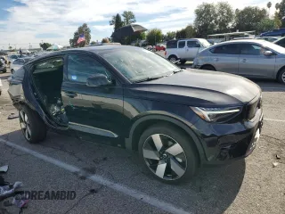 2023 Volvo C40 Recharge Pure Electric Ultimate with VIN YV4ED3GM4P2050044, listed as a Copart auction lot 77971123 with 5,219 mi miles. Bid and sale history available at carsss.com. Image 4.