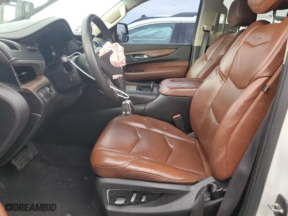 2018 Cadillac Escalade Premium Luxury with VIN 1GYS3CKJ6JR141900, listed as a Copart auction lot 87756755 with 177,663 mi miles and Salvage Title. Bid and sale history available at carsss.com. Image 7.