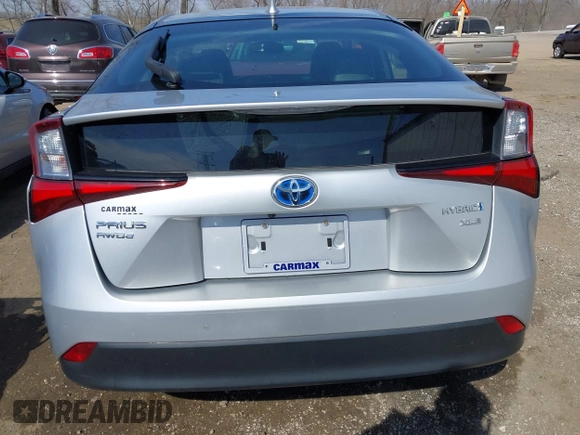 2019 Toyota Prius LE with VIN JTDL9RFU4K3010601, listed as a IAAI auction lot 41763901 with 62,560 mi miles and . Bid and sale history available at DreamBid. Image 16.