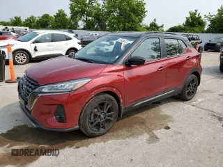 2023 Nissan Kicks SR z VIN 3N1CP5DV7PL570833, wystawiony jako Copart lot #59291285 z przebiegiem 39 002 mil mil oraz Czysty tytuł • Clean title. Historia ofert i sprzedaży dostępna na DreamBid. Obrazek 1.
