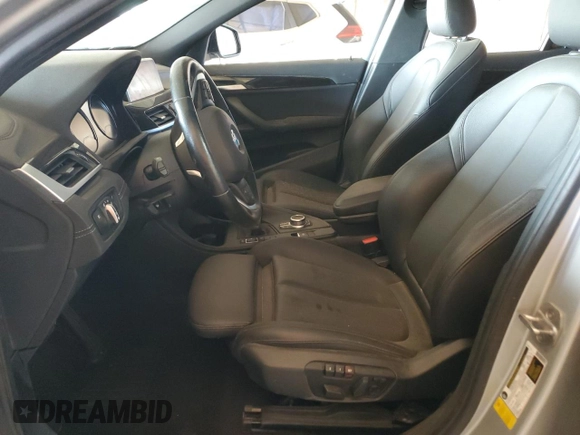 2021 BMW X2 sDrive28i with VIN WBXYH9C07M5T03462, listed as a Copart auction lot 56539503 with 0 mi miles and Salvage Title. Bid and sale history available at carsss.com. Image 7.