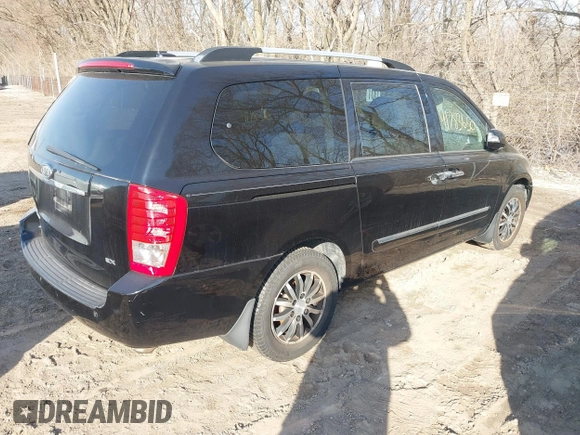 2012 Kia Sedona EX with VIN KNDMH4C7XC6443056, listed as a IAAI auction lot 41783650 with 251,730 mi miles. Bid and sale history available at carsss.com. Image 4.