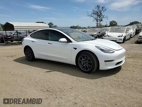 2023 Tesla Model 3 с VIN 5YJ3E1EA7PF452786, выставлен на аукционе Copart как лот 52570005 с пробегом 61 492 миль миль и Списание • Salvage title. История ставок и продаж доступна на DreamBid. Изображение 11.