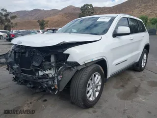 2021 Jeep Grand Cherokee Laredo X with VIN 1C4RJEAG7MC814311, listed as a IAAI auction lot 41086735 with 35,046 mi miles. Bid and sale history available at carsss.com. Image 17.