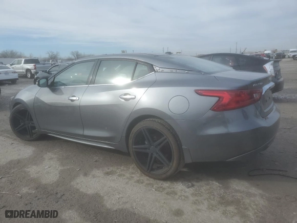 2016 Nissan Maxima 3.5 SL with VIN 1N4AA6AP0GC384571, listed as a Copart auction lot 43747485 with 121,478 mi miles and Salvage Title. Bid and sale history available at carsss.com. Image 2.
