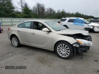 2012 Buick Regal Premium 1 with VIN 2G4GS5EK8C9184514, listed as a Copart auction lot 61380945 with 111,676 mi miles and Salvage title. Bid and sale history available at DreamBid. Image 4.